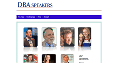 Desktop Screenshot of dbaspeakers.com